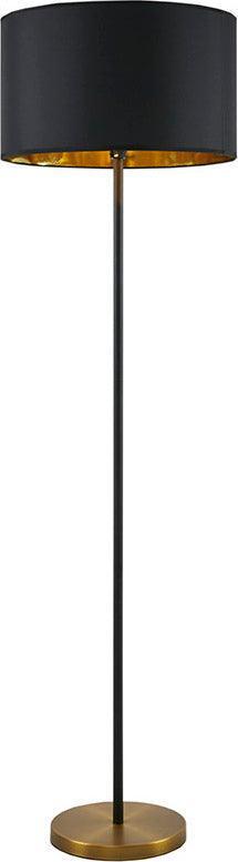 Hunts Floor Lamp Black & Gold Olliix.com