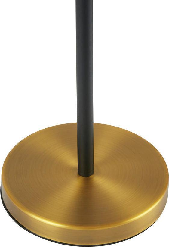 Hunts Floor Lamp Black & Gold Olliix.com