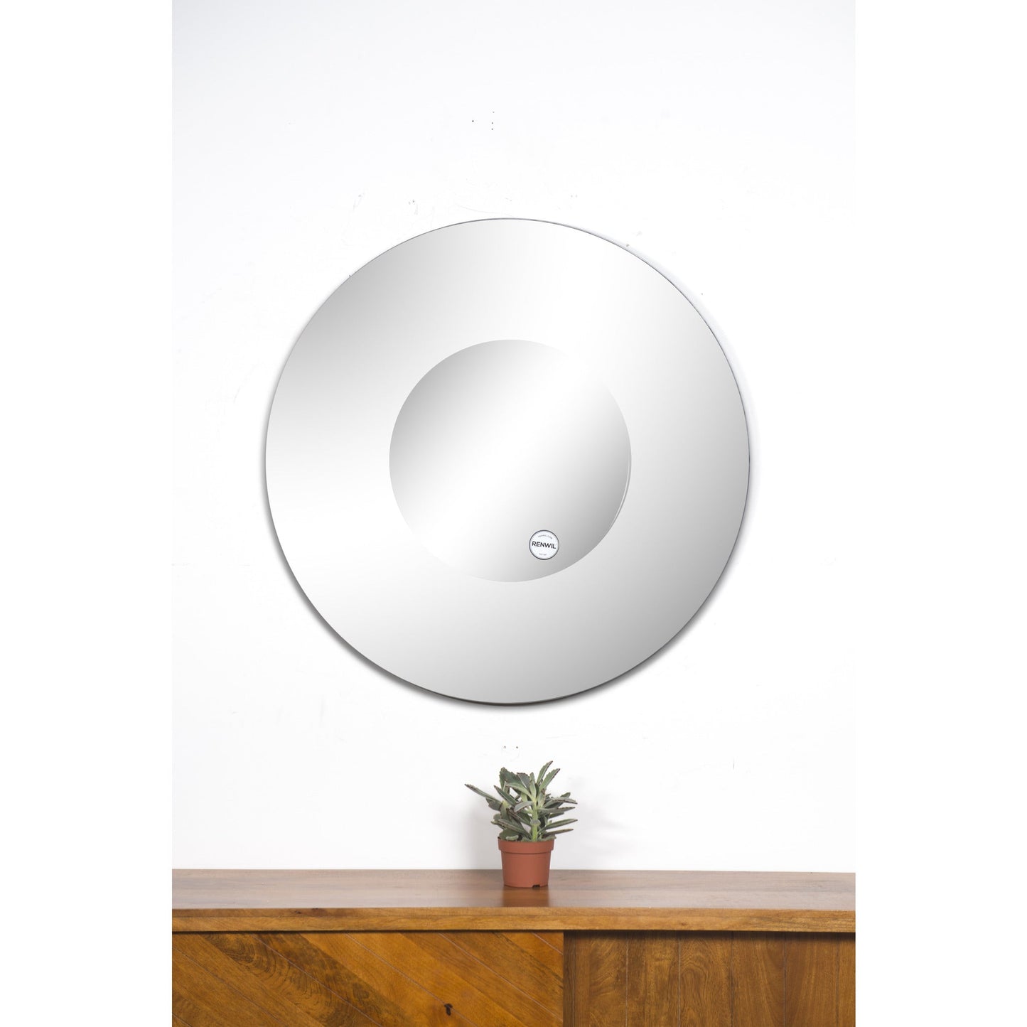 RenWil Bangkok Round Mirror NDD21M779 RenWil