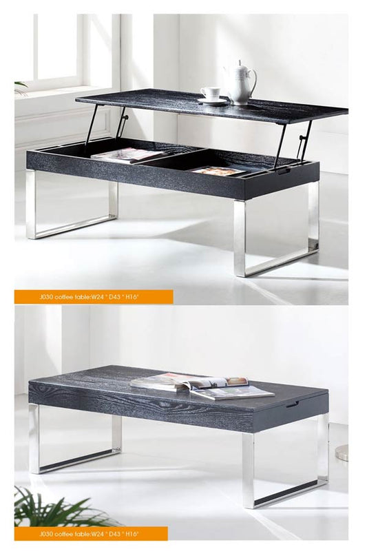 ESF Furniture - J030 Modern Coffee Table in Wenge - J030-CT ESF Furniture