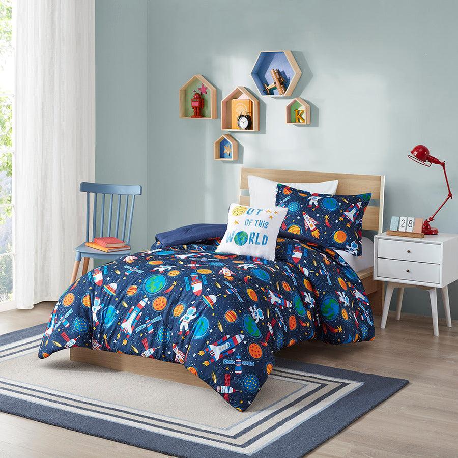 Jason Casual Outer Space Comforter Set Multi Full/Queen Olliix.com