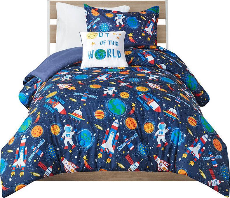 Jason Casual Outer Space Comforter Set Multi Full/Queen Olliix.com