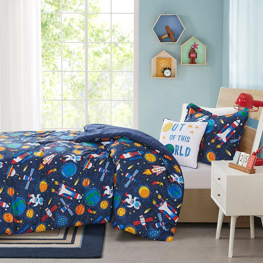 Jason Casual Outer Space Comforter Set Multi Full/Queen Olliix.com