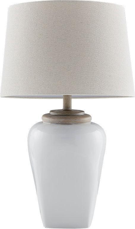 Jemma Table Lamp White Olliix.com