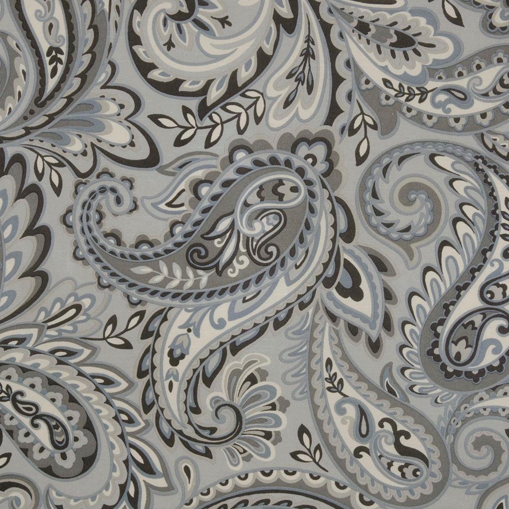 Jenelle 84 H Paisley Printed Total Blackout Window Panel Gray Olliix.com