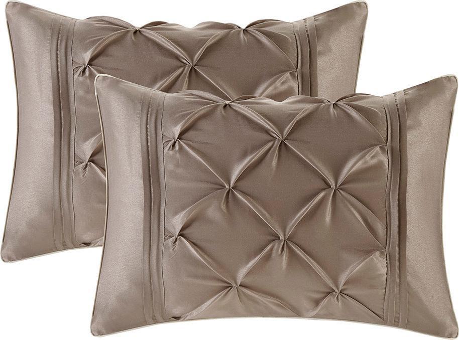 Joella 24 Piece 36 " W Room in a Bag Taupe King Olliix.com