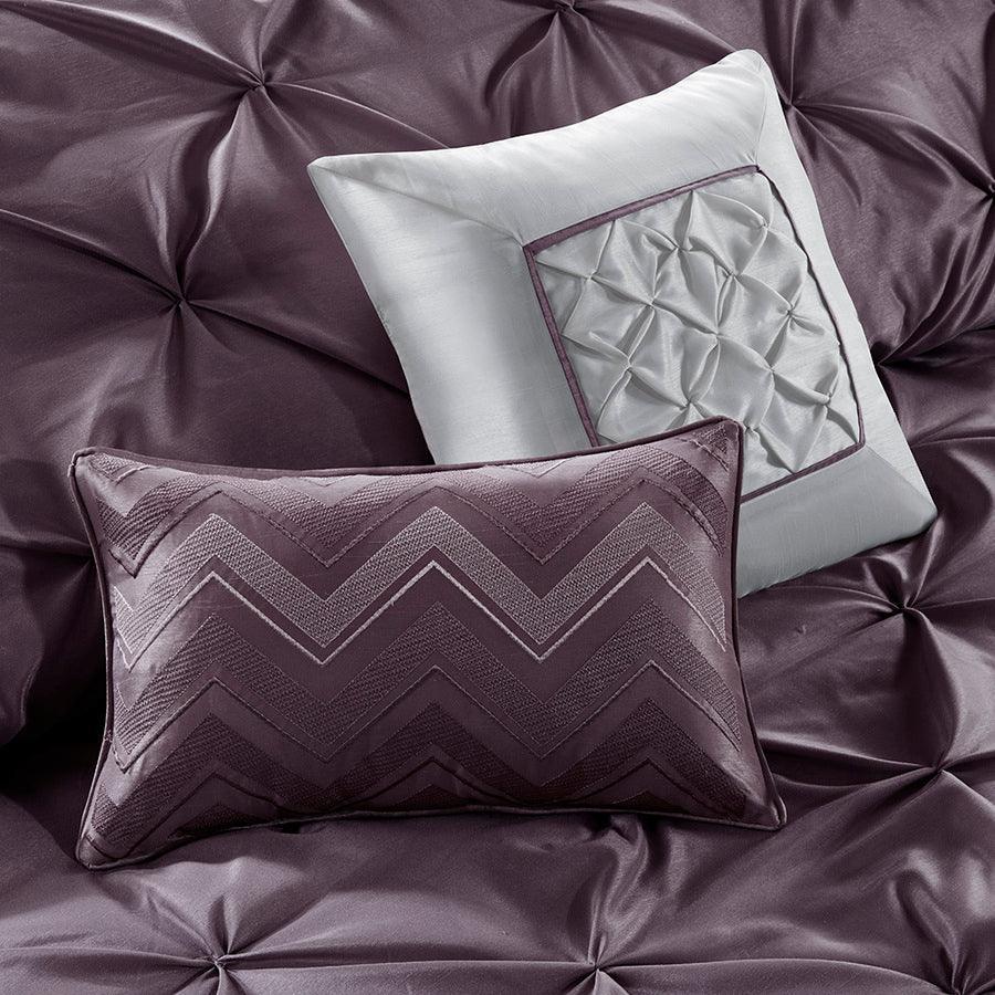 Joella 24 Piece Room in a Bag Plum Queen Olliix.com