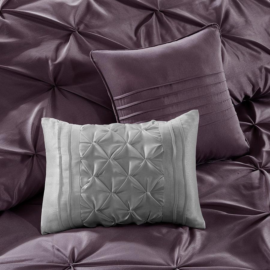 Joella 24 Piece Room in a Bag Plum Queen Olliix.com