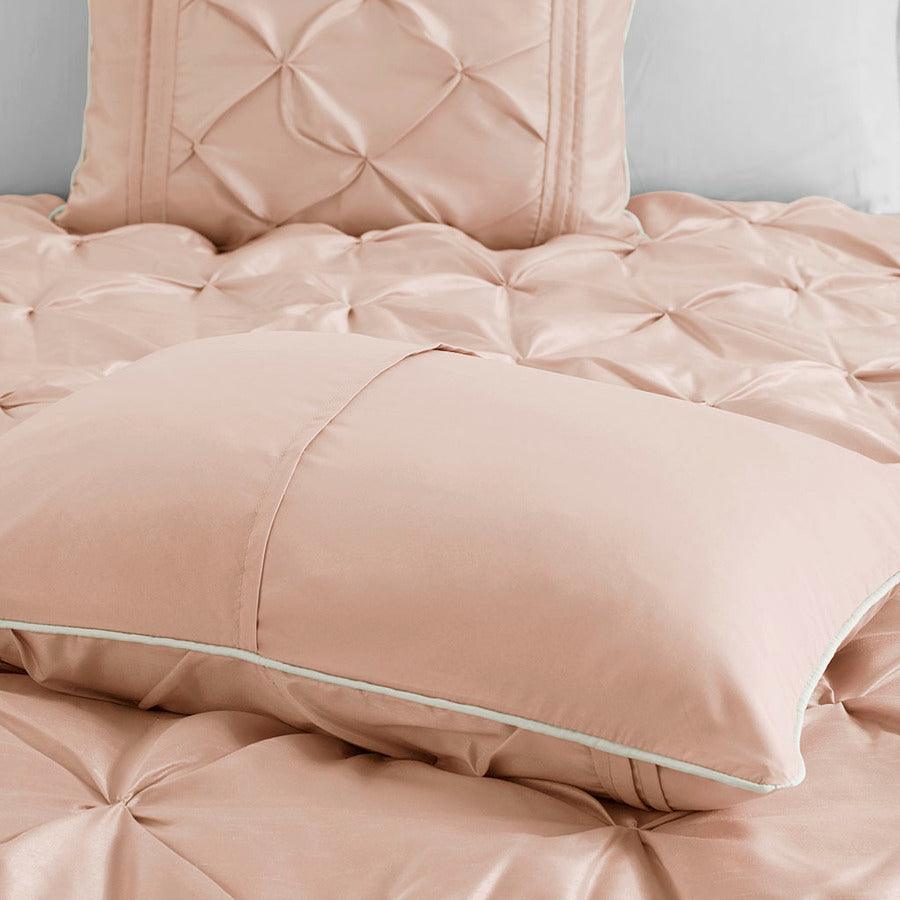 Joella Casual 24 Piece Room in a Bag Blush Cal King Olliix.com