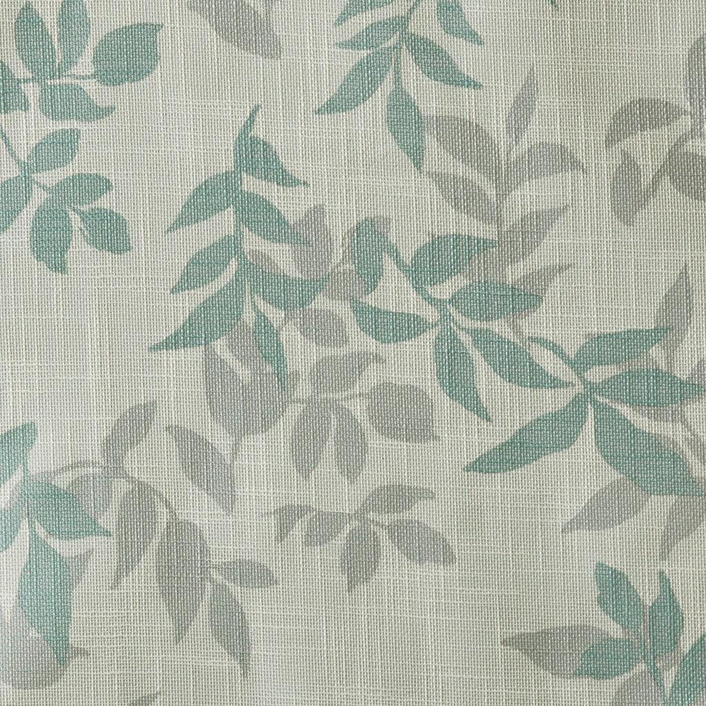 Julie 84 H Printed Botanical Blackout Panel Aqua Olliix.com