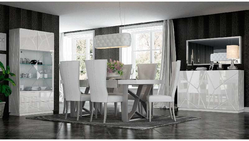 ESF Furniture - Franco Spain 10 Piece Dining Table Set - KIUDT-10SET ESF Furniture