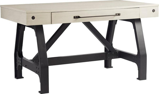 Lancaster Desk Reclaimed White Olliix.com