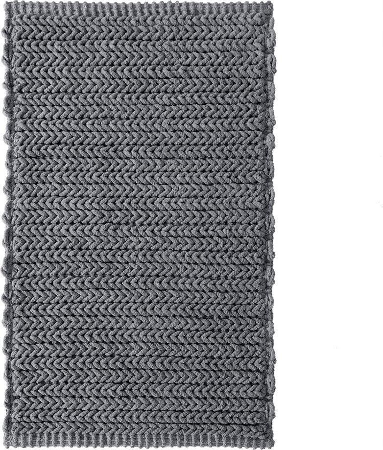 Lasso 24" Bath Rug Charcoal Olliix.com