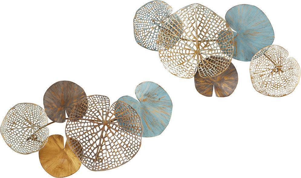Lenzie Wall Decor Multicolor ( Set of 2) Olliix.com