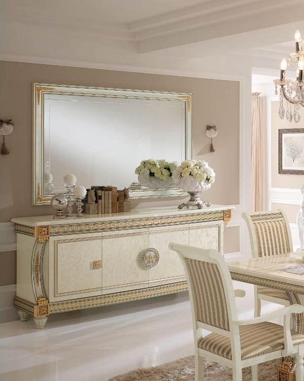 ESF Furniture - Arredoclassic Italy Liberty Buffet with Mirror - LIBERTY4DBM ESF Furniture