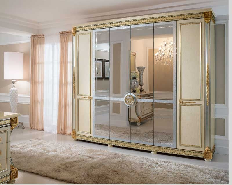 ESF Furniture - Arredoclassic Italy Liberty 6-Door Wardrobe - LIBERTY6DOORW ESF Furniture