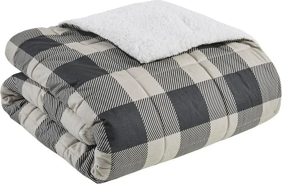 Linden Lodge Oversized Softspun Down Alternative Throw 50x70" Tan Olliix.com