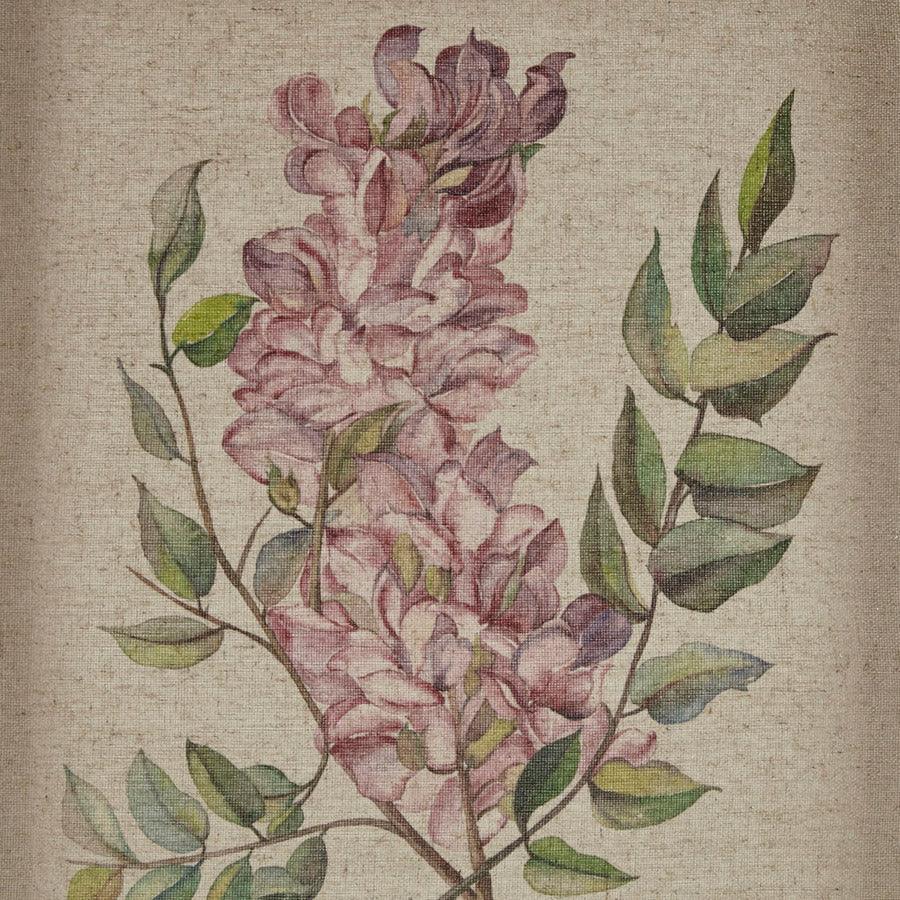 Linen Botanicals Printed Linen Canvas Multicolor (  Set of 3) Olliix.com