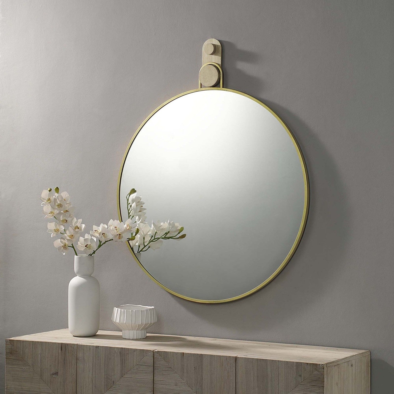 RenWil Kinsley Round Mirror Only for Renwil Brand (collaboration with Leclair Decor) RenWil