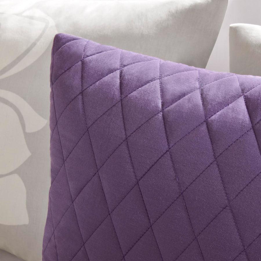 Lola Glam Comforter Set Purple Twin/Twin XL Olliix.com