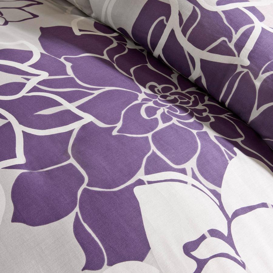 Lola Glam Comforter Set Purple Twin/Twin XL Olliix.com