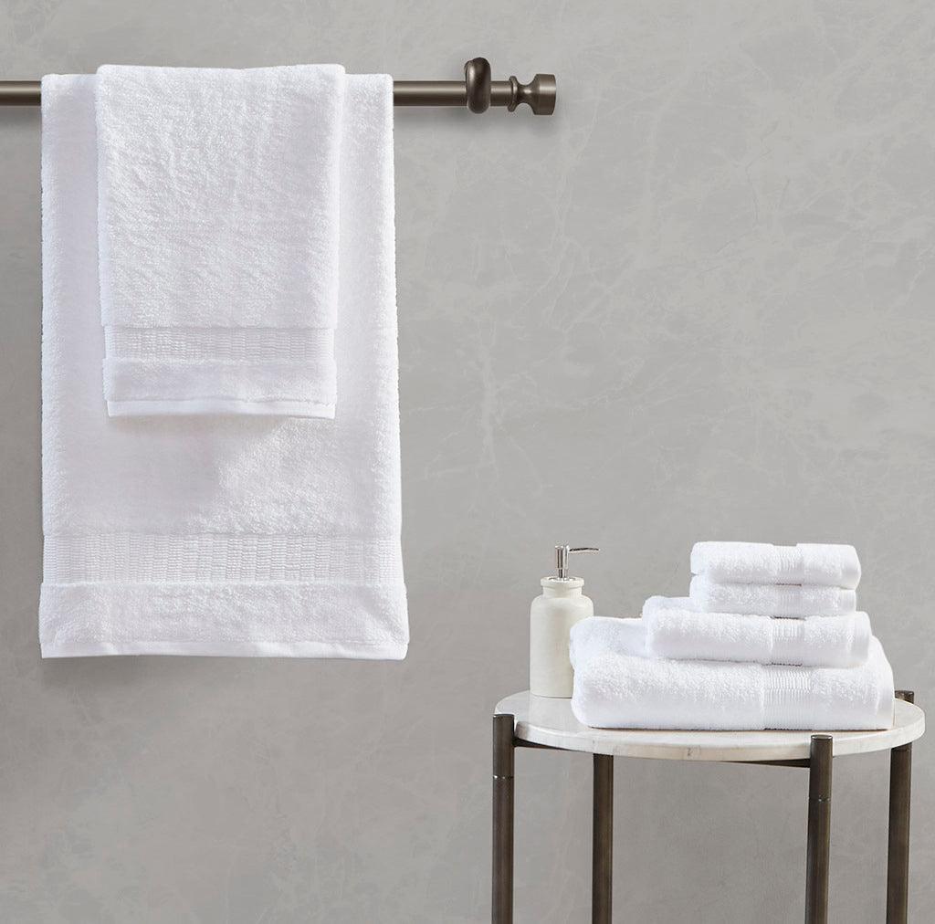 Luxor Bath Towel White Olliix.com