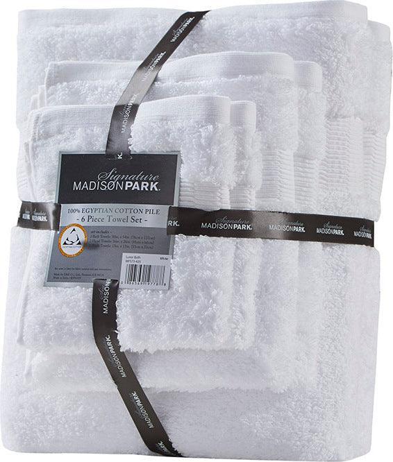 Luxor Bath Towel White Olliix.com