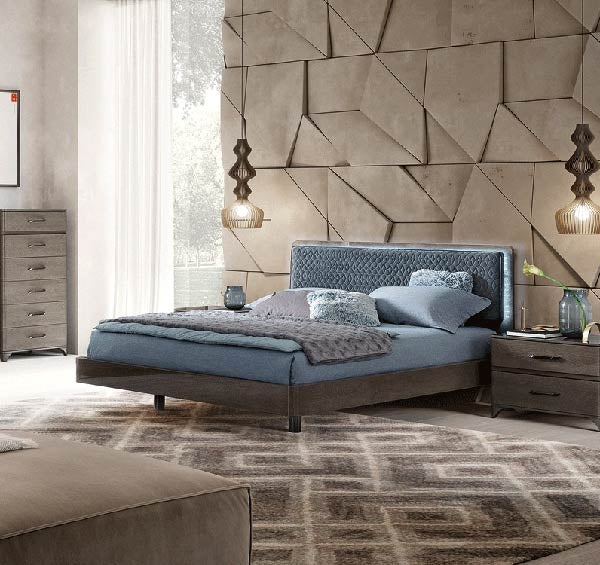 ESF Furniture - Camelgroup Italy Maia Queen Bed - MAIABEDQS ESF Furniture