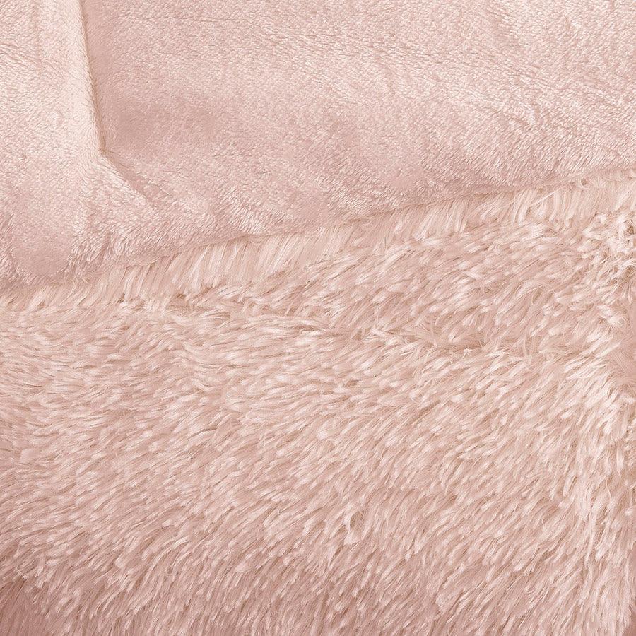 Malea Full/Queen Comforter (Set) Blush Olliix.com