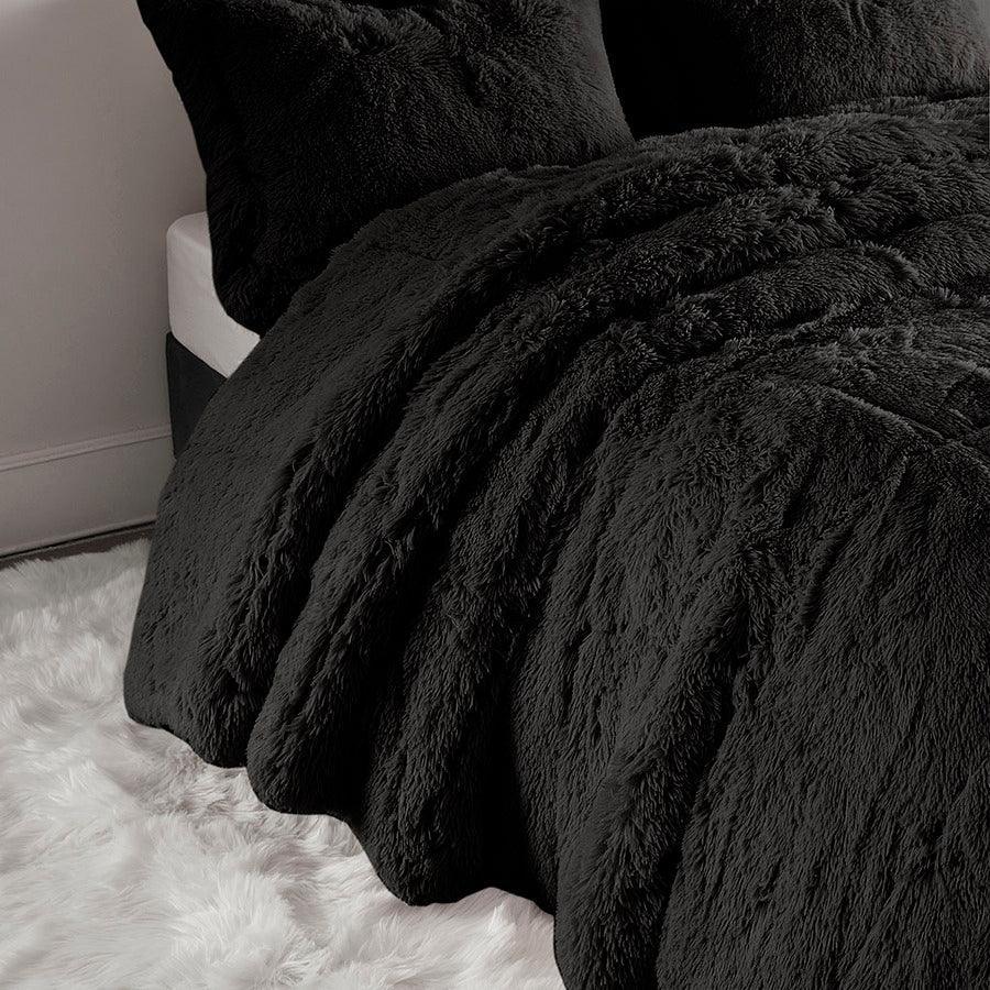 Malea King/Cal King Comforter (Set) Black Olliix.com