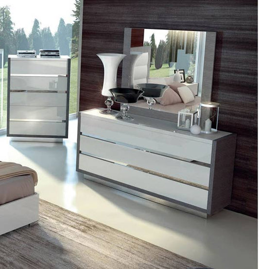 ESF Furniture - Mangano Dresser and Mirror - MANGANO-DR+MR ESF Furniture