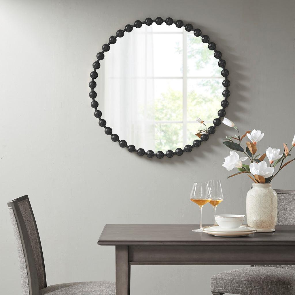 Marlowe 36" Decor Mirror Black Olliix.com