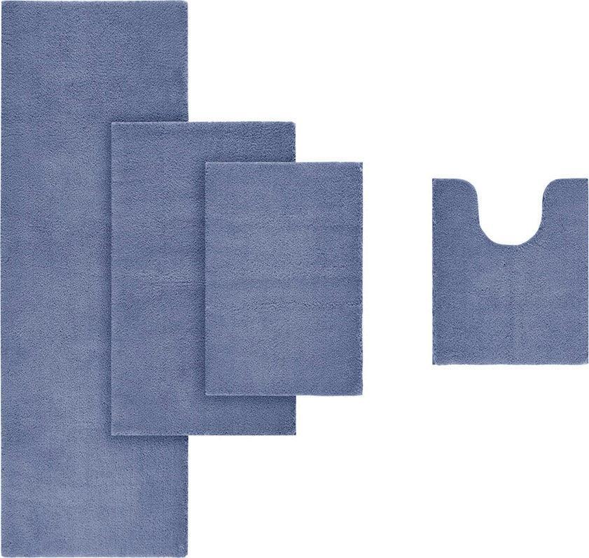 Marshmallow 20x24" Bath Rug Navy Olliix.com