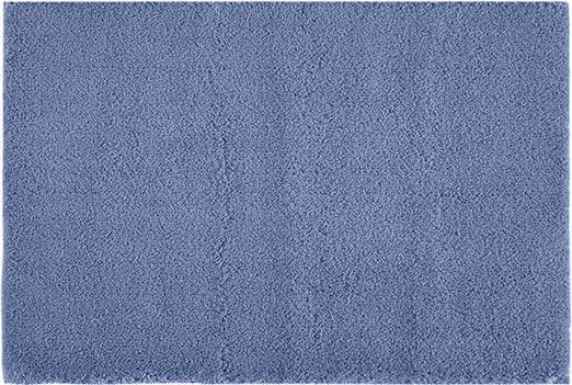 Marshmallow 20x24" Bath Rug Navy Olliix.com