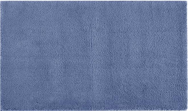 Marshmallow 20x24" Bath Rug Navy Olliix.com