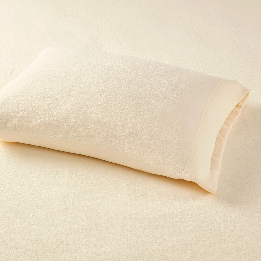 Micro Fleece California King Sheet Set Ivory Olliix.com