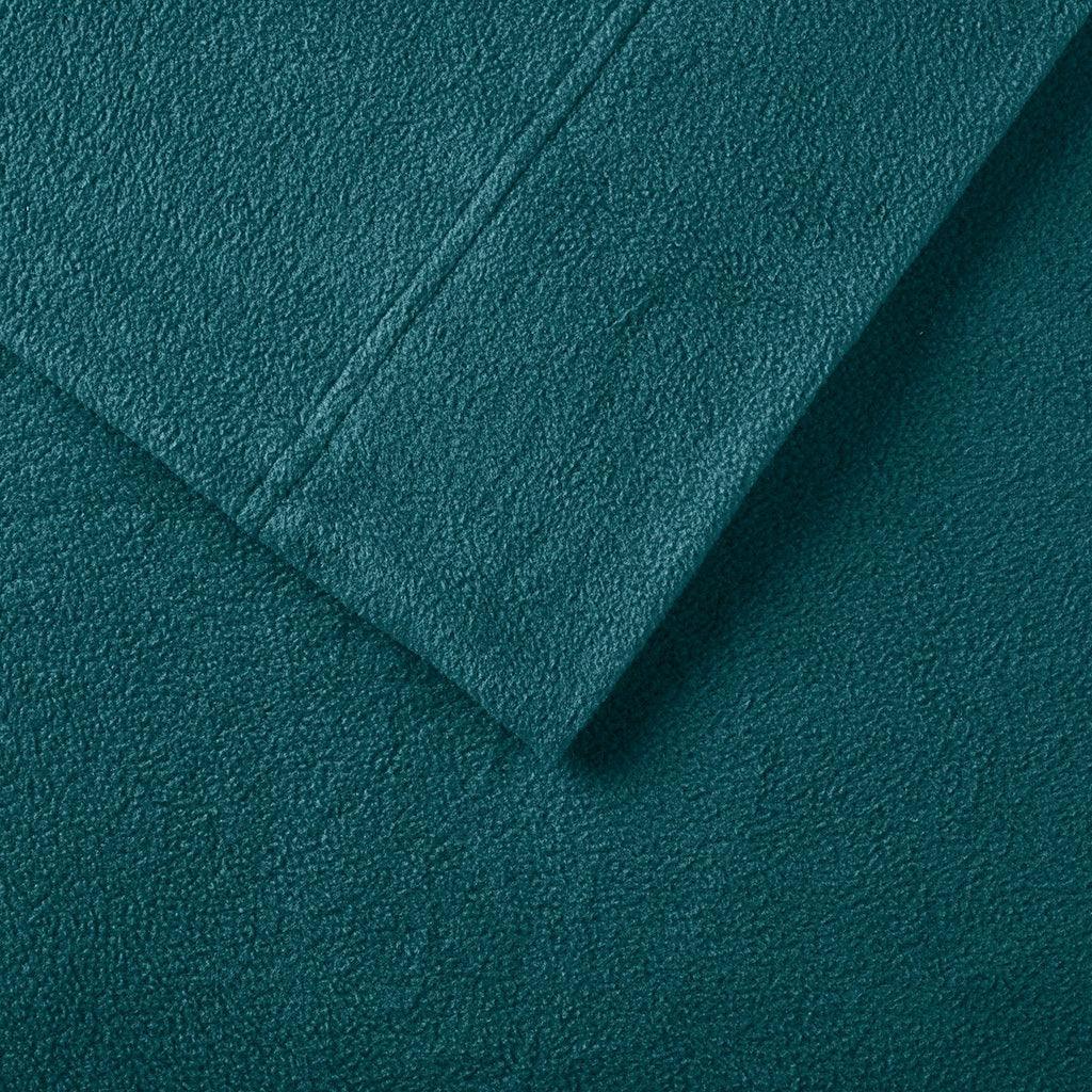 Micro Fleece California King Sheet Set Teal Olliix.com