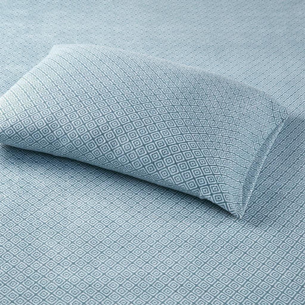 Micro Fleece Full Sheet Set Blue Diamond Olliix.com