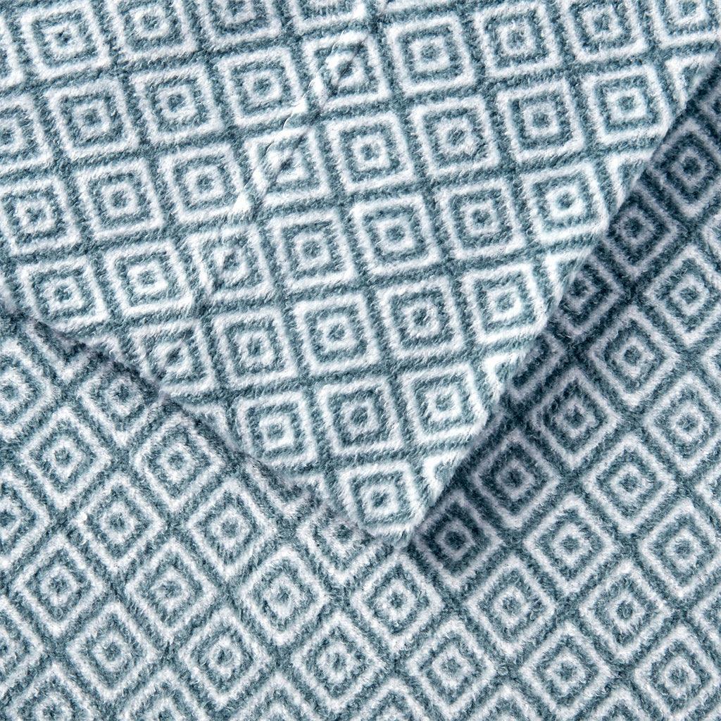 Micro Fleece Full Sheet Set Blue Diamond Olliix.com