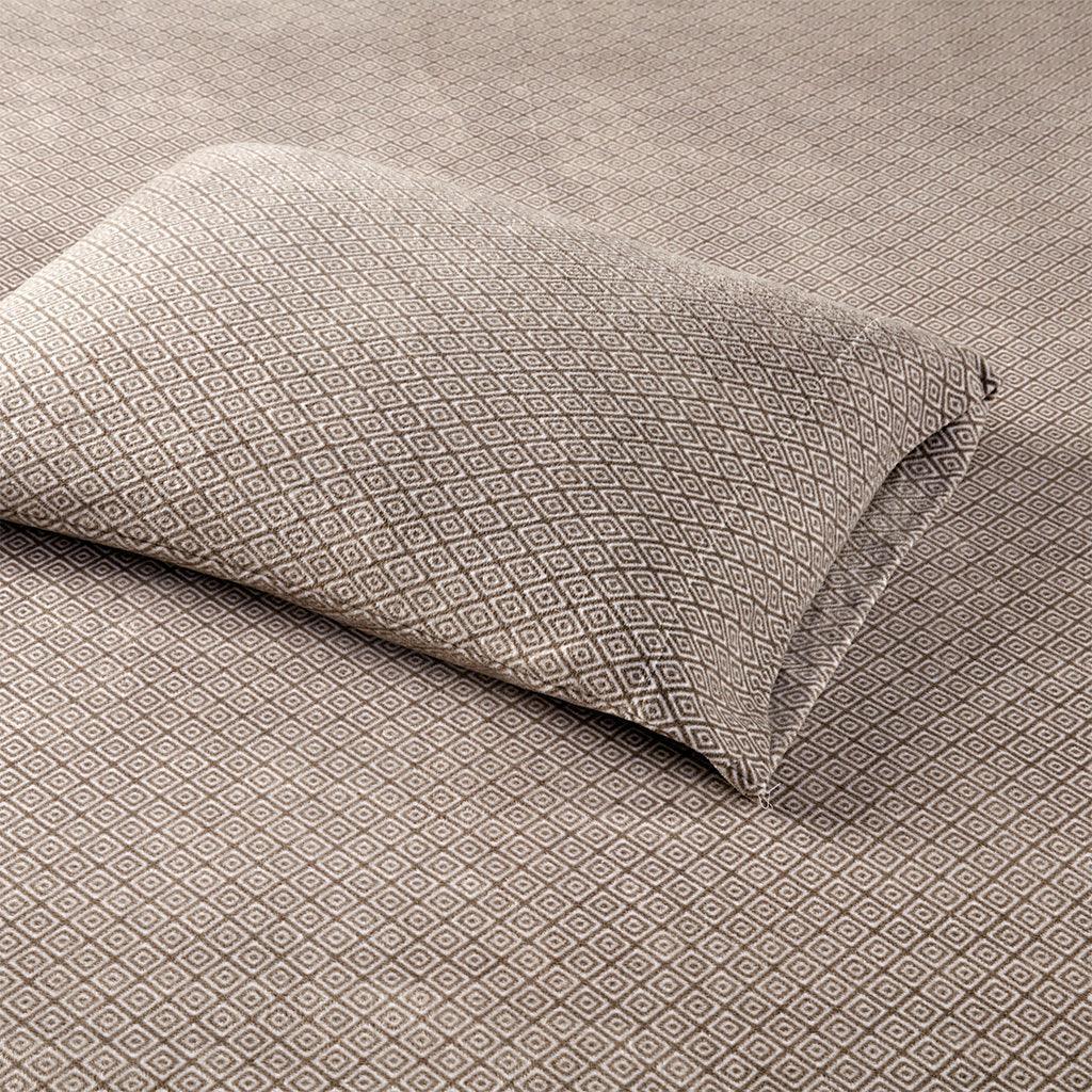 Micro Fleece King Sheet Set Brown Olliix.com