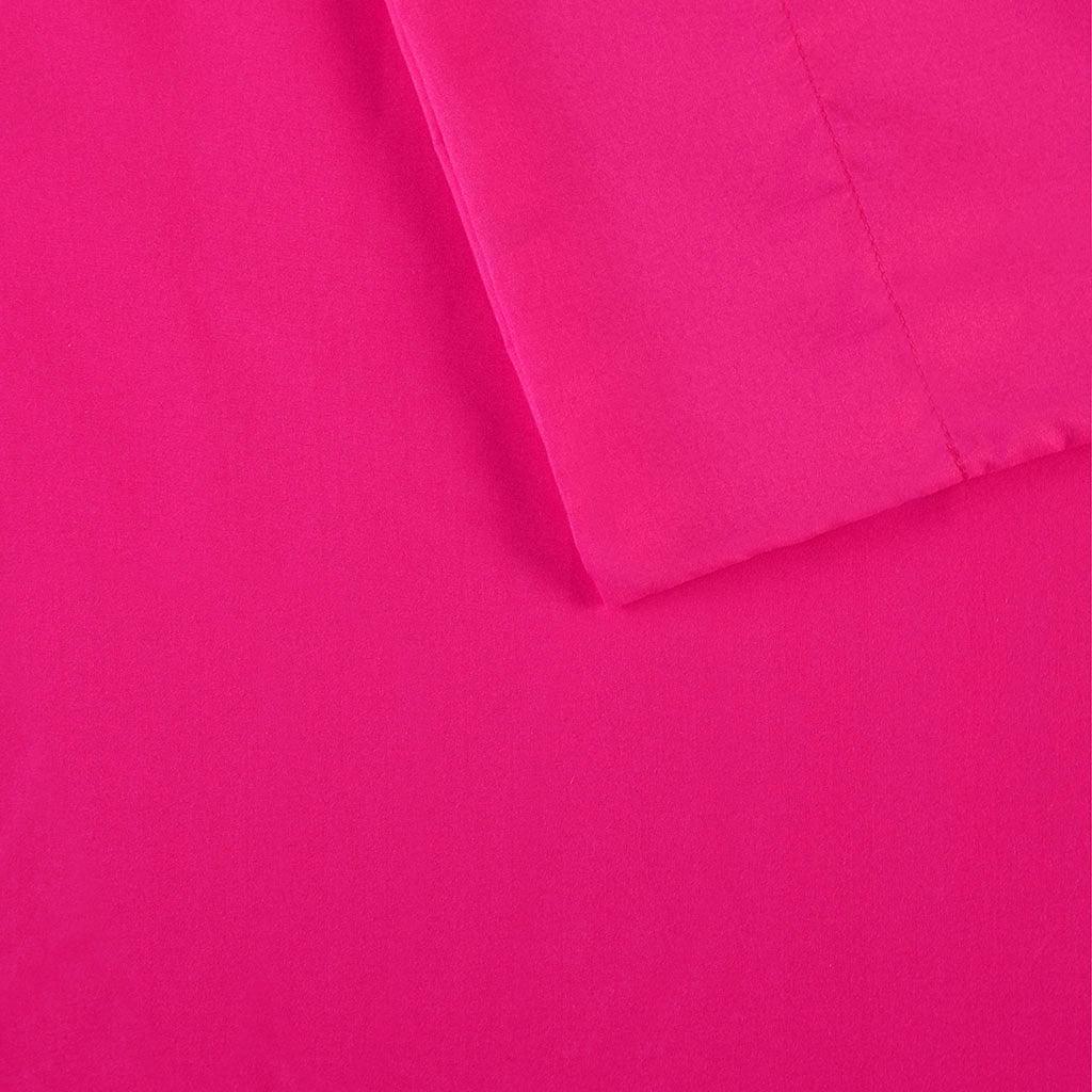 Microfiber Full Sheet Set Pink Olliix.com