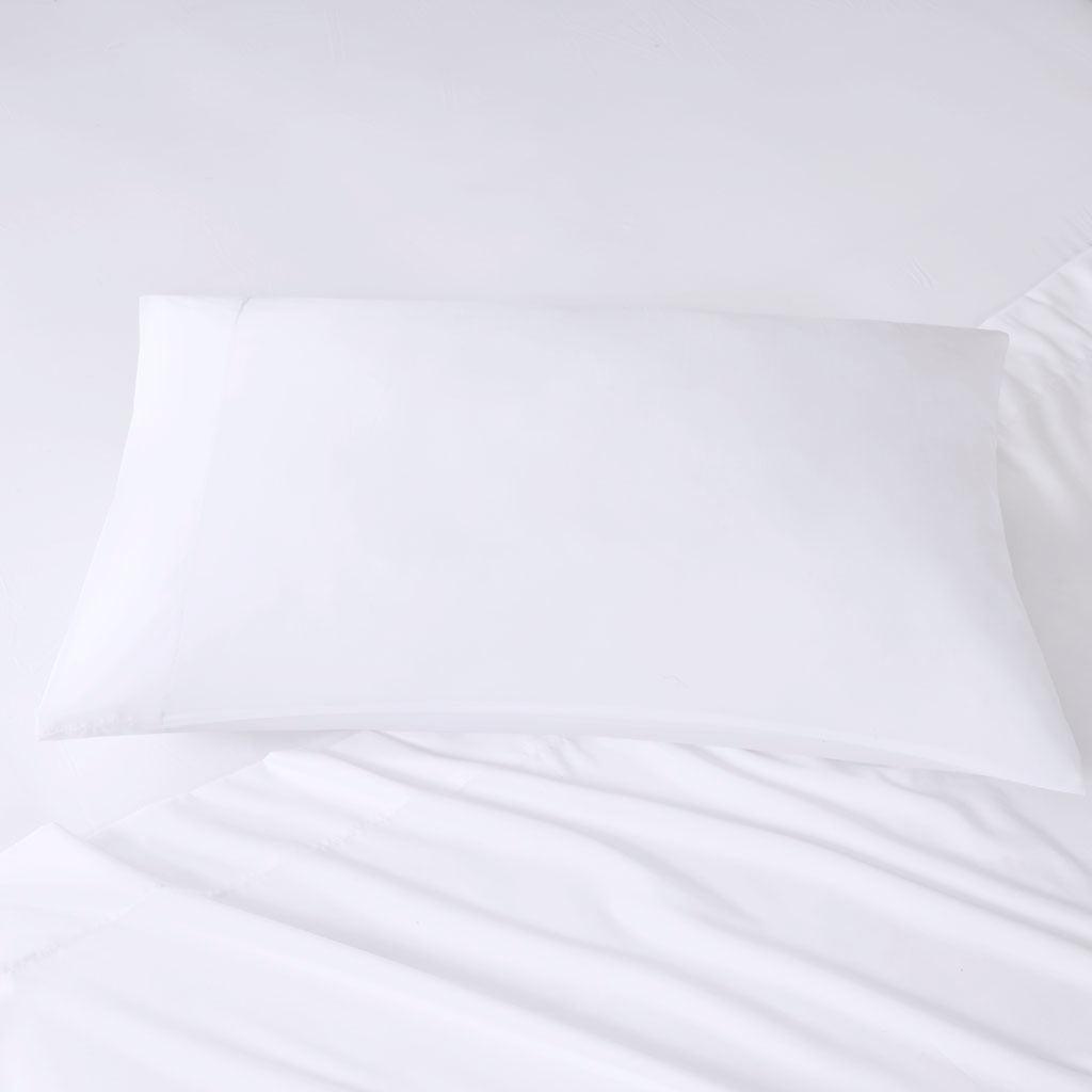 Microfiber Full Sheet Set White Olliix.com