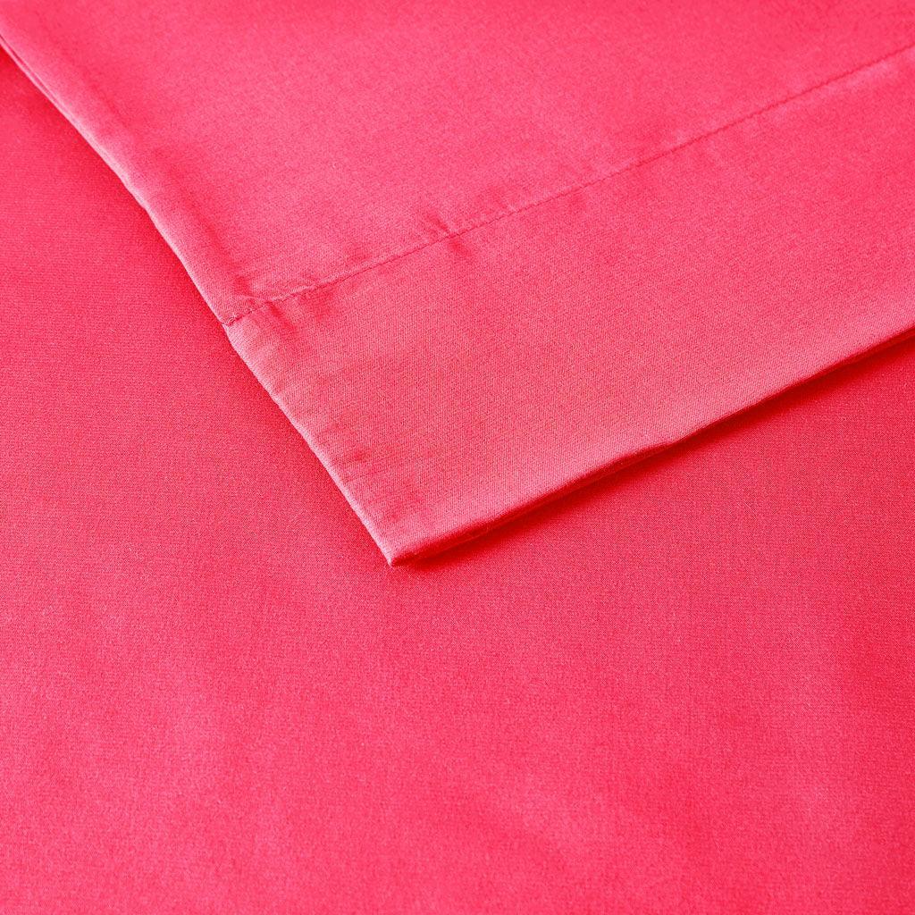 Microfiber Full Wrinkle Free Sheet Set Pink Olliix.com