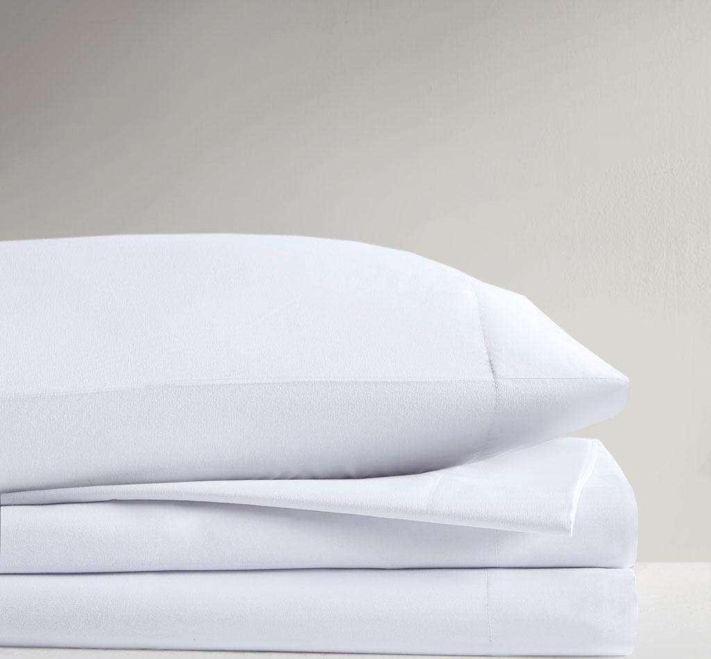 Microfiber King Sheet Set White Olliix.com