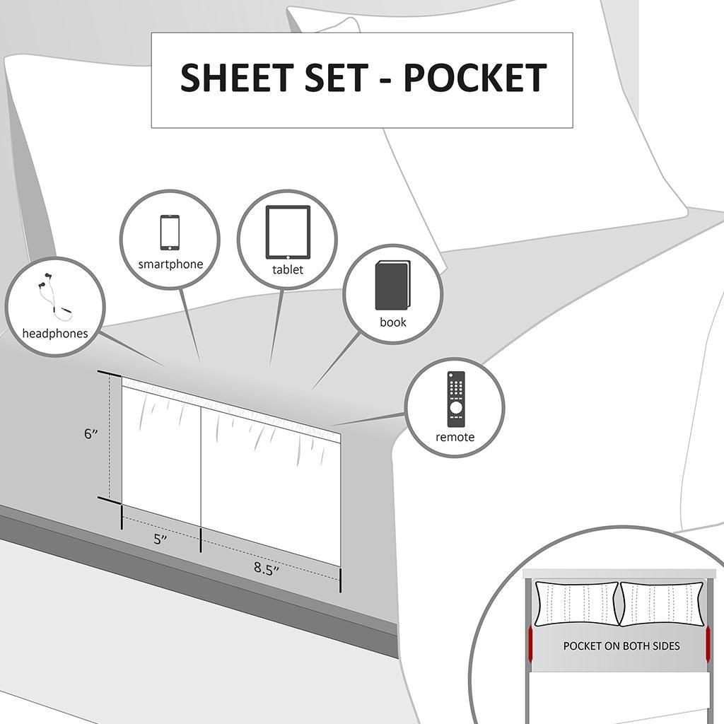 Microfiber Twin Sheet Set Gray Olliix.com