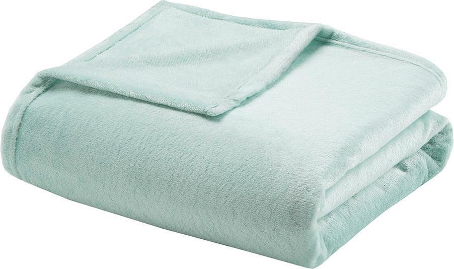 Microlight Blanket King Blue Olliix.com