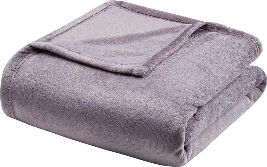 Microlight Blanket King Purple Olliix.com