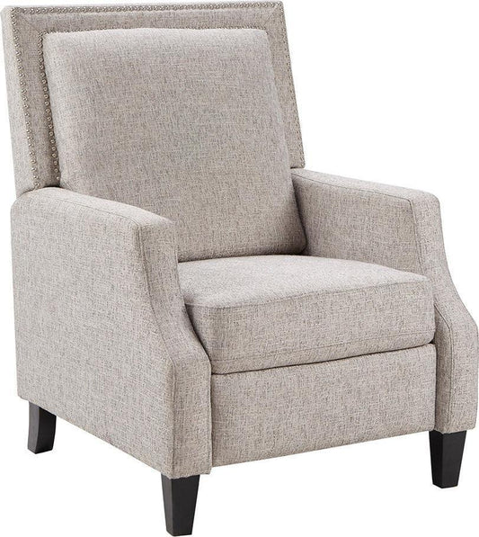 Naomi Push Back Recliner Gray Olliix.com