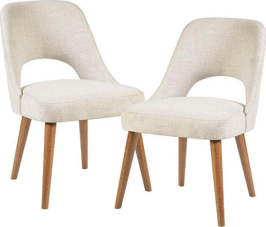 Nola Dining Side Chair Cream (Set of 2) Olliix.com