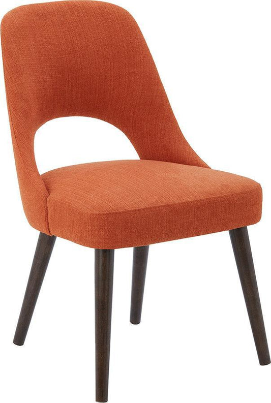 Nola Dining Side Chair Orange (Set of 2) Olliix.com